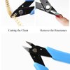GULELAYAR Rhinestone Remover, Rhinestone Remover Nipper, Nail Art Decorations Remover DIY Tool, Professional Stainless Steel Nipper Nail Cutter Scissors Manicure Accessory