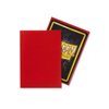 Dragon Shield Matte Crimson Standard Size 100 ct Card Sleeves Individual Pack