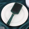 RN BEAUTY Detangling Brush Anti-Static Detangler Hair Brush With Silicone Cushion Base Blow Drying Hairbrush Comb Nylon Bristle Pins Fashion Paddle Massage Brushes for Men and Women Adults and Kids