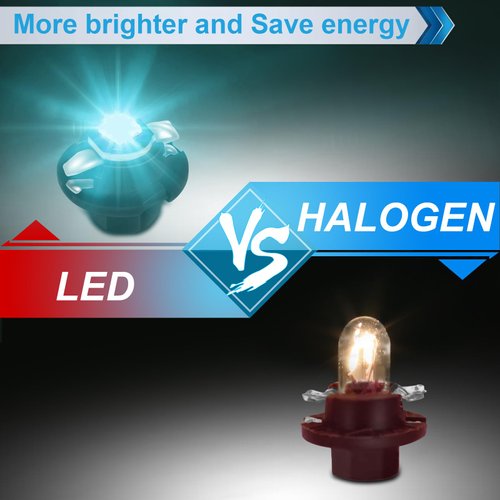 MbuyDIY Ice Blue LED Lights Bulbs for Instrument Gauge Cluster Panel Speedometer Compatible with 2002-2006 Dodge Ram 1500 2500 3500 Pickup Truck