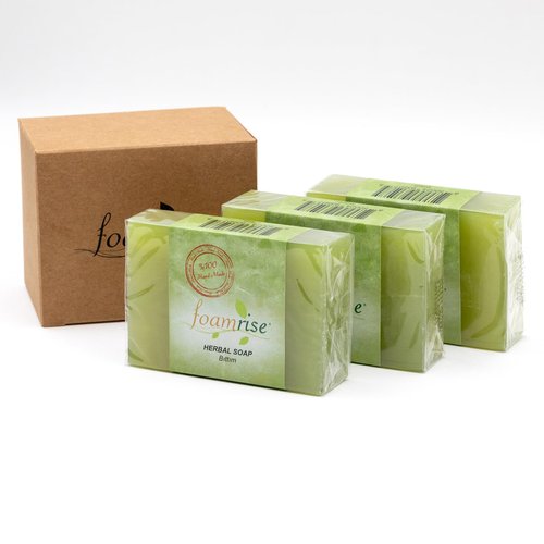 foamrise Blackheads, Acne, Bittim Soap Bars with Olive Oil and the Oil of the Bittim Plant., Handmade Soap With Premium Quality, Rich Glycerin Content, Natural, Pack of 3