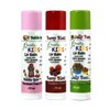Finally Pure - Lip Balm Set for KIDS - Made with ALL ORGANIC Ingredients (.15 oz set of 3)