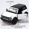 TOKAXI 1/36 Scale Ford Bronco 2dr Diecast Car Models,Pull Back Vehicles Ford Toy Cars,Cars Gifts for Boys Girls