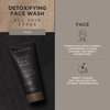 Blackstone Men's Grooming Detoxifying Face Wash with Vitamin E and Peppermint - Deep Cleansing & Exfoliating | Paraben & Cruelty Free | Made in USA - Activated Charcoal (6 Fl Oz)