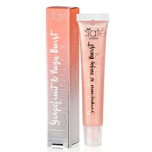 Fruit Burst Hydrating Lip Oil 0.34 Fl. Oz! Blend Of Jojoba Seed Oil, Avocado Oil And Castor Oil! Nourishing Moisture And Shine! Vegan & Gluten Free! Choose Your Lip Oil! (Yuzu&Grapefruit) Y