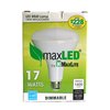 MaxLite 17BR40DLED30/G2 17W Dimmable BR40 3000K LED Light Bulb