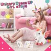 Unicorn Stuffed Animal Toys for Girls Age 4-6 6-8 for Girls 3 4 5 6 7 8 Year Old Girl Birthday Gift Set Princess Unicorn Dolls Plush Toys for 5-7