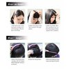 LEEONS Clips in Hair Bangs Fringe Hair Extensions Clip On Bang Straight Hairpieces False Short Flat Two Side Dark Brown(6inch, 2/30#)