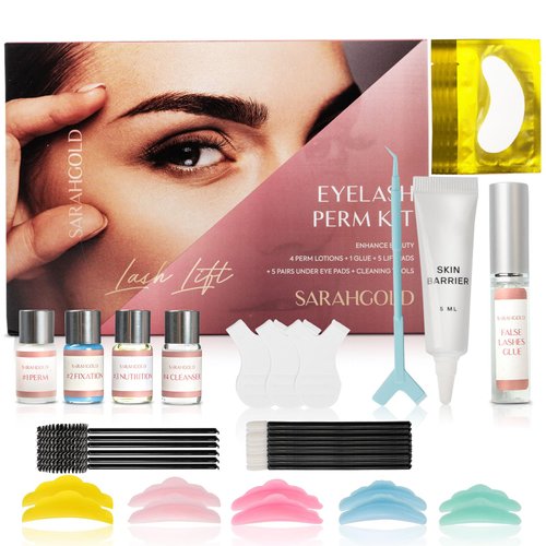 Lash Lift Kit Eyelash Lift Kit: Easy for Beginner and Professional Lash Perm Kit, Home & Professional Use With Detailed Instruction Eyelash Perm Kit Safe and Effective, Lasts For 6-8 Weeks