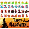 JDSTY 32Pcs Halloween Mini Pop Fidget Toys Packs for Kids Girls Boys Halloween Party Favors Halloween Treat Bags Gifts Stress Relief