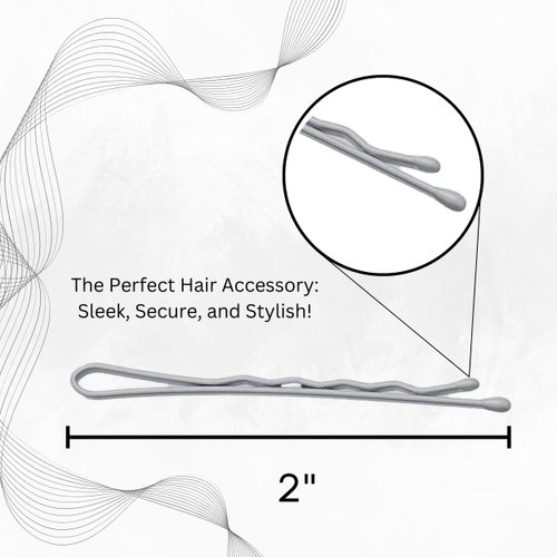 Sta-Rite Bobby Pins 1353 Silver 60 count