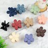 Flower Claw Clip 10 PCS Claw Clips, Hair Clips For Women Non Slip, Claw Clips for Thick Hair Women Girls Gifts, 10 Colors