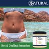 Zatural Hemp Hot Cream Massage Joints and Muscles and Body Wraps Essential Oil Blend, Aloe, Hemp, and More (8oz jar)