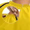 WELLDAY Hair Cutting Cape for Men, Plain Yellow Solid Color Barber Cape Adjustable Neck Size Professional Salon Cape