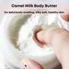 Cammellatte Whipped Body Butter for Women,Effective Moisturizer for Dry Skin, Itchy Skin Relief, Skin Repair, Skin Tightening Cream,For Silky Soft, Smooth Skin 3.4 oz.