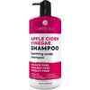 Apple Cider Vinegar Shampoo - Sulfate Paraben and Silicon Free Anti Dandruff Product for Women and Men - Deeply Moisturizing Formula - Dry Scalp Treatment for Oily Hair – Professional Grade Products