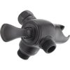 Delta Faucet U4920-RB-PK 3-Way Shower Arm Diverter with Handshower Mount, Venetian Bronze