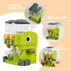 lebowen Children's Mini Water Dispenser, Cute Dinosaur Shaped, Suitable for Role-Playing, Office Desktop Decoration, Gifts, Dual Outlet Kitchen Fountain Toy (Pink)