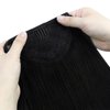 Ve Sunny Ponytail Hair Extensions Black Ponytail Extension Human Hair Jet Black Wrap Around Ponytail Hair Extensions Human Hair Black Human Hair Ponytail Short Hair Ponytail 14inch 80G