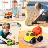UOYLEYVN Toddler Toys for 1 Year Old Boy, Dump Truck Toys and Mixer Cement, BPA Free, Phthalates Free, PVC, Outdoor Toys for Toddlers 1-3, Ideal Toy Cars for 2 3 4 Year Old Boy Christmas Birthday Gift