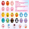 Fuyamp Mini Tumbler Toys 80 PCS Mini Animal Toy Party Favors Toy for Kids Birthday Party Toys Self-righting Doll Bulk Toys for Boys and Girls