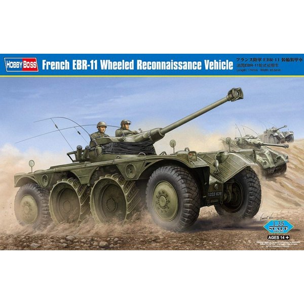Hobby Boss EBR-11 Wheeled Reconnaissance Vehicle Model Building Kit