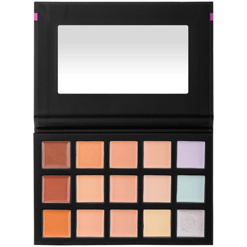 SHANY Cream Concealer Foundation Color Corrector Makeup Palette with Mirror - 12 Color Cosmetics Palette - CONCEALER