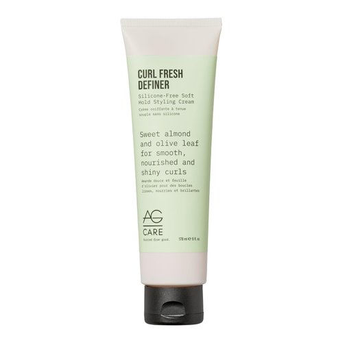 AG Care Curl Fresh Definer Silicone-Free Soft-Hold Styling Cream, 6 Fl Oz