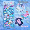 3d Puffy Stickers For Kids Toddler Foam Reusable Shark Fish Turtle Dolphin Whale Ocean Sea Creatures Animals Bubble Sticker For Boys Girls Reward Party Favors Holiday Decoration Arts Crafts(4 Sheets)