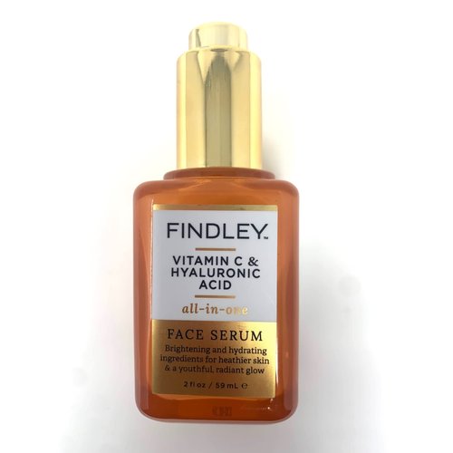 FINDLEY VITAMIN C & HYALURONIC ACID ALL-IN-ONE FACE SERUM 2 Fl oz