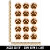 Grizzly Bear Claw Paw Temporary Tattoo Water Resistant Fake Body Art Set Collection - 15 2" Tattoos (1 Sheet)