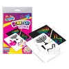 Izzy 'n' Dizzy Hanukkah Scratch Stencil Art Kit - 8" x 6" - Includes Sctatch Stick - Chanukah Arts and Crafts - Gifts and Games