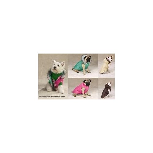 ALMOND Reversible Puffy Dog Vest ALMOND - XX-SMALL - Reversible Puffy Dog Vest