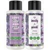 Love Beauty Planet Shampoo and Conditioner, Argan Oil & Lavender, Smooth & Serene - Sulfate-Free Shampoo & Conditioner, Frizz Control, Hair Smoothing, Scented, 13.5 Oz (2 Piece Set)