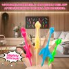 KXCOFTXI 16 Pcs Slingshot Dinosaur Finger Toys, Finger Slingshot Novelty Toys, Amusements Rubber Toy for Dinosaur Party Favors, School Party, Friends Gathering