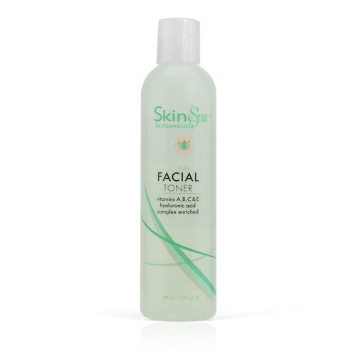 Skin Spa - Face Toner for All Skin Types 8 Oz, Skin Care Daily Facial Toner - Hydrates and Refresh Skin, Non- Alcoholic and Paraben Free Formula