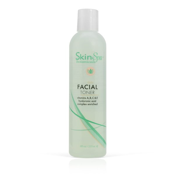 Skin Spa - Face Toner for All Skin Types 8 Oz, Skin Care Daily Facial Toner - Hydrates and Refresh Skin, Non- Alcoholic and Paraben Free Formula