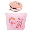 21 Birthday,21st Birthday Gifts for Her,21st Birthday Gifts for Women,Finally 21,21st Birthday Girl,Gift for 21 Year Old Female,Finally 21 Birthday Decorations,21st Birthday Mirror,21 Birthday Bag