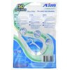 3 Pack of Aim Precision Dental Floss Picks Waxed 50 Each Perfect for Family, Hotel, Travel