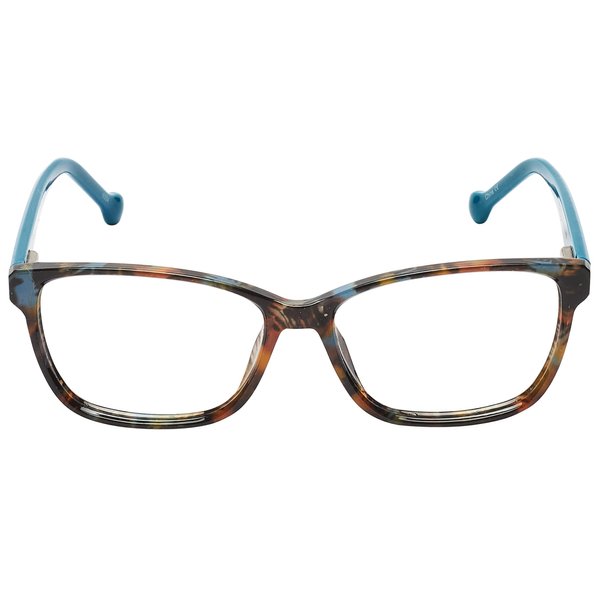 VK Couture Women's Mia Fashion Readers Rectangular Reading Glasses, Demi Green, 138 mm + 2.5
