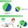 Jalunth Ball Catch Set Game Toss Paddle - Beach Toys Back Yard Pool Outdoor Lawn Games Backyard Camping Sticky Mitts Age 3 4 5 6 7 8 9 10 11 12 Years Old Boys Girls Kids Adults Family Easter Gifts