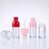 20PCS Beverage bottle shape empty lipstick container packaging 8ml soda bottle lip gloss tube (pink)