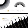 KOLYBEL Classic Lash Extensions 0.05 C CC D DD J B L Curl 13-20mm Mixed Lash Trays Premium Silk Eyelash Extensions Matte Dark Lash Extension for Professional Salon Use (0.05-C-13-20mm)