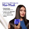 BBLUNT Intense Moisture Hair Mask | Deeply Nourishes & Adds Shine | Deep Conditioning Masque for Dry, Damaged & Frizzy Hair | Vitamin E & Jojoba Oil Infused | 8.82 Oz/250g