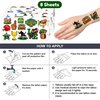 8 Sheets (72PCS) Football Tattoos Sports Themed Birthday Party Decorations Favors Supplies Decor Stickers for Kids Boys Girls Gifts Classroom School Prizes Rewards