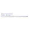 ForPro Professional Collection Premium Nail Brush, Professional Nail Scrub Brush for Cleaning Toes and Fingernails, 5.5” L, White, 12-Count