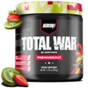 REDCON1 Total War Pre Workout - L Citrulline, Malic Acid, Green Tea Leaf Extract for Pump Boosting Pre Workout for Women & Men - 3.2g Beta Alanine to Reduce Exhaustion, Strawberry Kiwi, 30 Servings