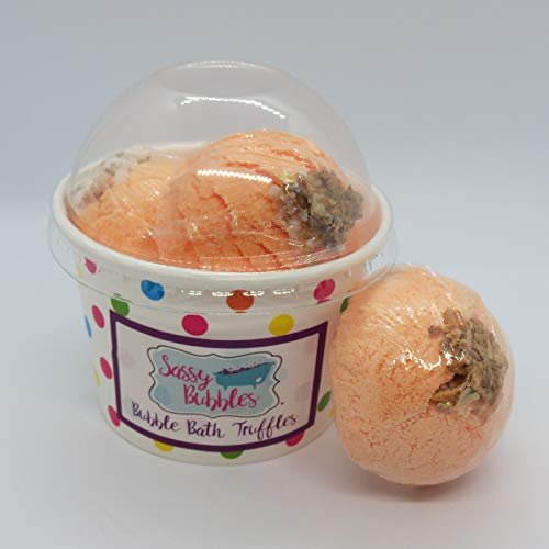 Mango Mandarin Bubble Bath Truffles, 3 pack by Sassy Bubbles
