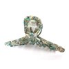 Generic Turquoise abalone sea shell effect blue green hair claw clamp clip