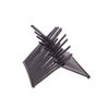 6 Pairs Interlocking Hair Combs Double Side Comb Hair Jaw Clamps Hair Clips Ponytail Holder Hair Styling Accessories for Women Ladies Girls (Mixed Color)